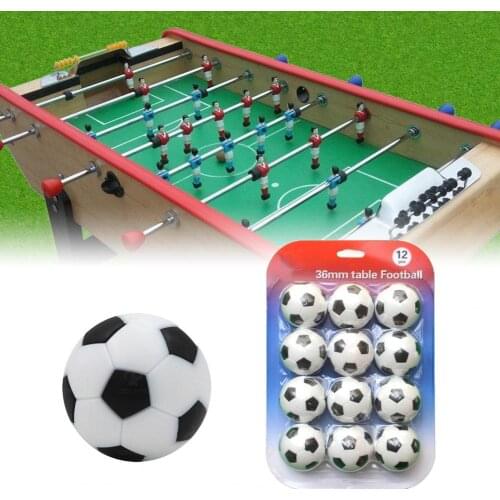 Mini Tabletops Football Portable Table Soccer Game 12Pcs Soccer Superior Material