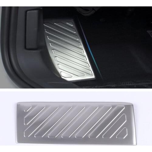 For Volkswagen VW Golf 8 MK8 2020 2021 Stainless Steel Interior Car Footrest Foot Rest Pedal Cover Styling Accessories