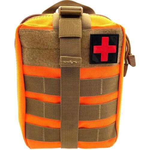 Outdoor Tactical First Aid Kit military 600D Nylon Multifunctional Emergency Case army fan anti-insect bag for hunting tracel