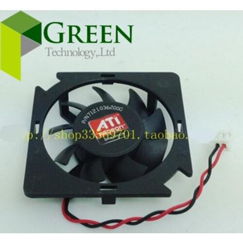 POWER LOGIC DC12V 1.2W for ATI AMD HD5450 XFXGeforce210 Graphics Card Fan PLA04710S12M 2pin