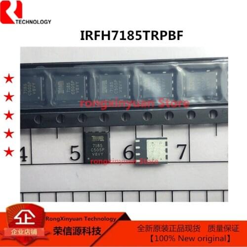 IRFH7185TRPBF IR7185 7185 IRFH7185PBF IR7185PBF IRFH7185 PQFN 5X6 mm HEXFET® Power MOSFET 100V 123A 5.2 mOhm 100% new original