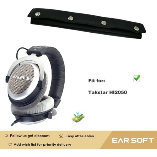 Earsoft Replacement Ear Pads Cushions for Takstar HI2050 Headphones Headband Earmuff Case Sleeve Accessories