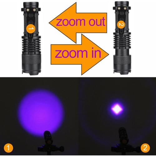 Z20 lights & lighting Portable Light Mini penlight CREE Q5 Waterproof LED Flashlight Torch 3 Modes zoom Adjustable Focus Lantern