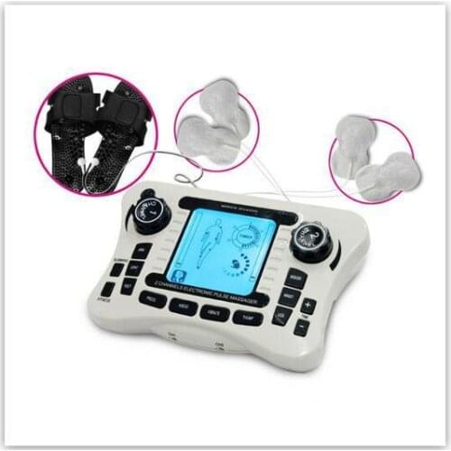 TENS UNIT/Dual channel output TENS EMS pain relief/Electrical nerve muscle stimulator/Digital therapy massager/Physiotherapy