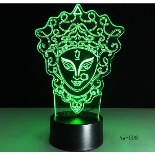 3D Peking Opera LED Lamp Unique Chinese Style Innovative Gadget Decor Party Decor Light Night Gift AW-098