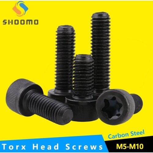 Torx Head Screws Socket Head Cap Screws with Low Head Cap Screws Hex Socket Security Head Screws Customize Carbon Steel
