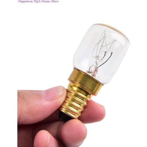 High Temperature 15/25w 300 Degree Ses E14 Oven Toaster/Steam Light Bulbs/Cooker Hood Lamps 220v-240v
