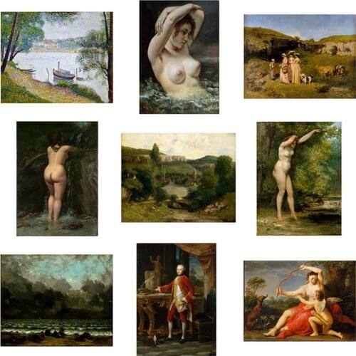 Famous Medieval Painting Cloudy Day on Dawan Island Hanging Picture Poster Canvas Print Painting Wall Art Living Home Decoration