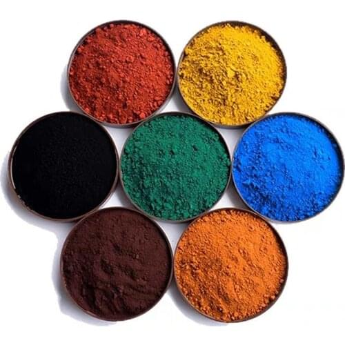 1kg Iron Oxide Pigment Cement Hue Powder Floor Tile Cement Pavement Paint Iron Oxide Color Cement Hue