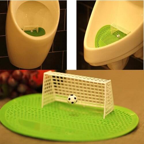 1PC Football Soccer Shooting Mat Bathroom Accessories Mat Goal Urinal Screens Home For Toilet Deodorising Style Hotel E6S0