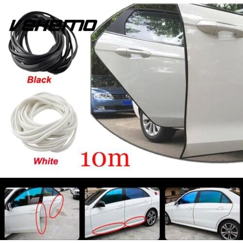 10M Car Auto Door Edge Protector Sealing Strip Seal With Adhesive Car Styling
