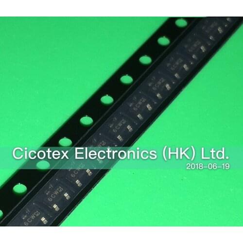 100pcs/lot BC817-40 SOT-23 6CW BC 817-40 6C TRANS NPN 45V 0.5A SOT23 BC81740