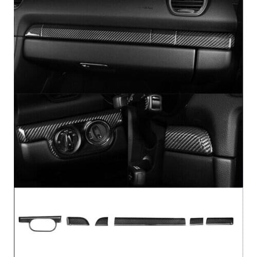 991 Carbon Fiber Interior Trim Covers for Porsche 911 Cayman 718 Boxster 2016-2019
