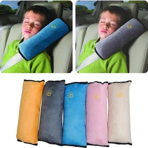 Car Kid Pillows Auto Safety Seat Belt Shoulder Cushion Pad Safety Harness Pillow Protection Support Pillow For Kids Accessories