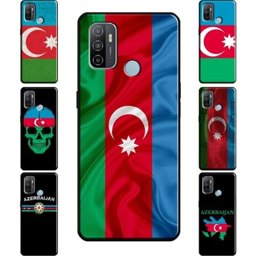Azerbaijan Flag Case For OPPO Find X3 Pro F5 F7 A52 A72 A15 A83 A91 A3S A5S A5 A9 A31 A53 2020 Back Cover