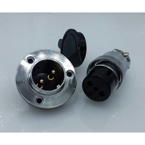 DF25 GX25 2Pins 25mm Aviation plug and socket Connector kit GX25 Socket+Plug+WaterProof Cap Aviation plug interface