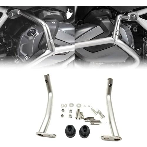 For BMW R1250GS LC ADV 2019 2020 Adventure r 1250 gs GSA EXTENSIONS UPPER CRASH BAR Bumper Stainless Steel Tank Guard Protector