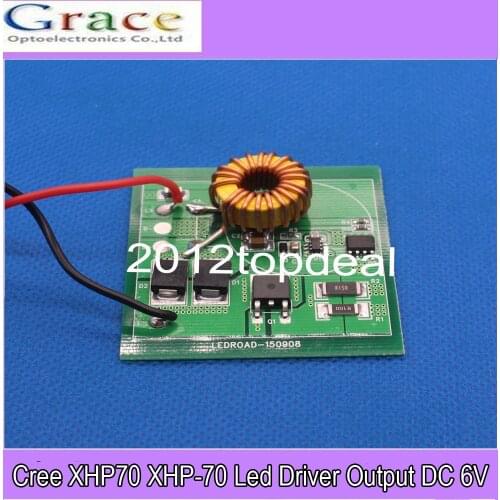 Cree XHP70 XHP-70 Led Driver One Mode Output DC 6V Input DC12-24V 4.5-4.8A Lighting Transformers can use for Motorcycle