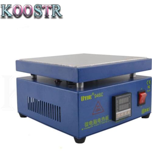 YOUYUE 946C Electronic Hot Plate Preheat Preheating Station 200x200mm for PCB, SMD heating work for phone lcd screen separate