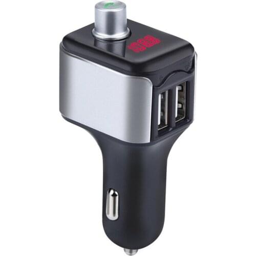 G15 FM Transmitter Bluetooth 5.0 Car Kit LED Display Dual USB Car Charger 2 Port USB MP3 Music Player TF/U Disk