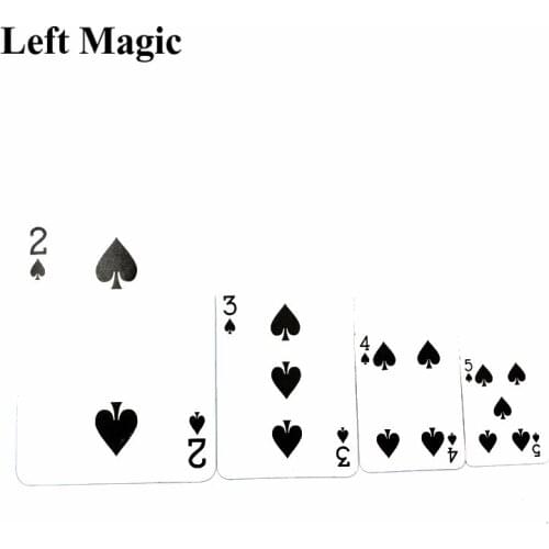 1 Set See WhoS Playing The Big Card Poker Magic Tricks Close Up Stage Props Illusion Accessary Magician Magic Gimmick C2047