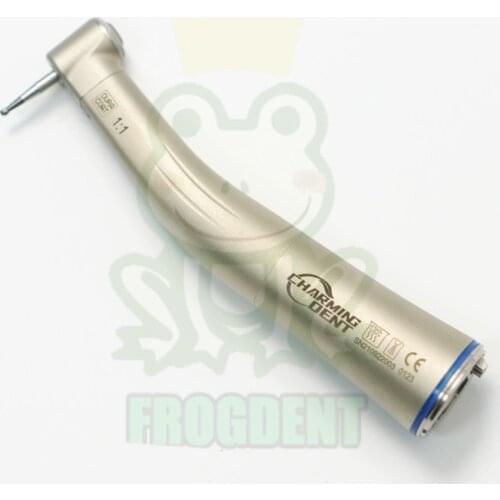 NSK Ti-Max Slow Low Speed Handpiece Dental Contra Angle 1:1 Tip LED Fiber / Dental Electric Micro Motor Handpiece Drill for Endo