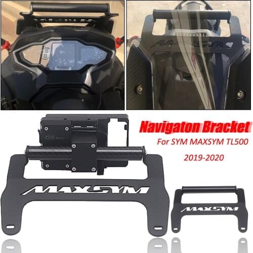 NEW Motorcycle For SYM MAXSYM TL 500 TL500 2020 Front Phone Stand Holder Smartphone Phone GPS Navigaton Plate Bracket