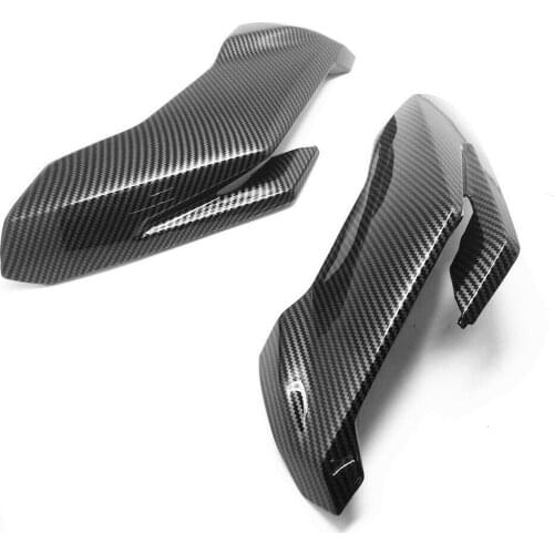 Carbon Fiber Pattern Front Tank Gas Upper Side Fairing Cover for HONDA CB650F 2016-2018