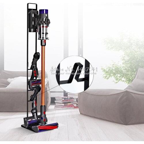 Authentic Metal Storage Vacuum Cleaner Bracket Docking Station & Tools Floor Stand for Dyson V6 V7 V8 V10 CordlessVacuum Cleaner