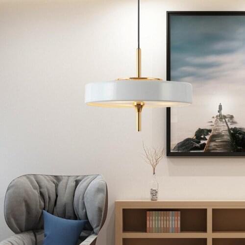 Simple wrought iron creative bar chandelier designer bedroom bedside led chandelier Nordic postmodern restaurant lighting led