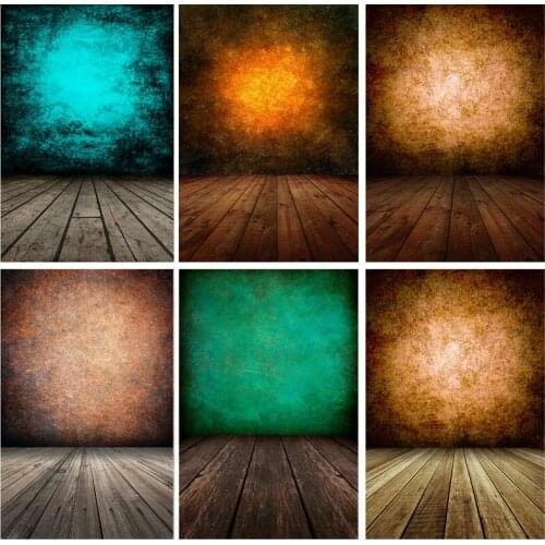 SHUOZHIKE Vinyl Retro Wood Plank Vintage Baby Portrait Photography Backdrops For Photo Studio Background Props 21415 LFG-01