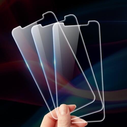 3pcs Glass on the For iPhone X XS Max XR Tempered Glass For iPhone 7 8 6 6s Plus 5 5S SE 2020 11 Pro Max Screen Protector Film