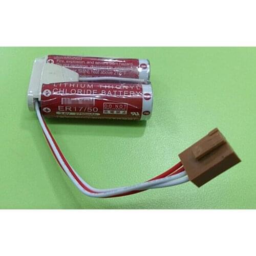 1PCS MD500N 50750-1018 3.6V Robot Battery ER17/50 Battery ER17500V