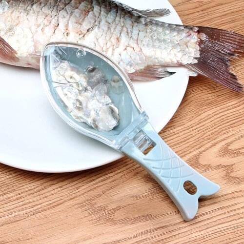 1pc Fish Skin Brush Scraping Fishing Scale Brush Graters Fast Remove Fish knife Cleaning Peeler Scraper Go to fish scales