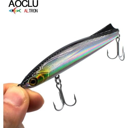 AOCLU wobblers Super Quality 2 Colors 90mm 16.8g Hard Bait Minnow Shad Crankbait Fishing lure Bass Fresh Salt water tackle