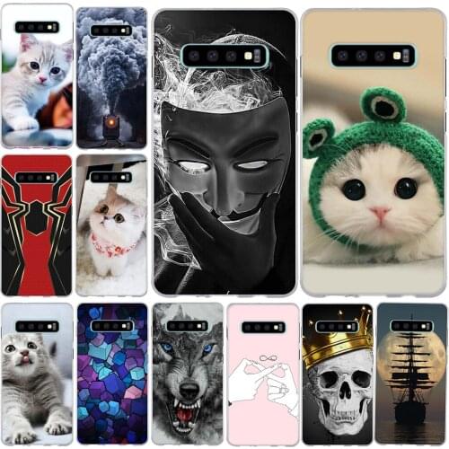 Phone Case For Samsung Galaxy S10 S10E S10 Plus Case Cover for Samsung Galaxy S5 S6 S7 S9 Plus Case Silicone Funda Coque Capa 3D