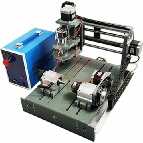 Parallel Port CNC Wood Router Engraver 4 axis Mini 3020 Milling Machine for woodworking