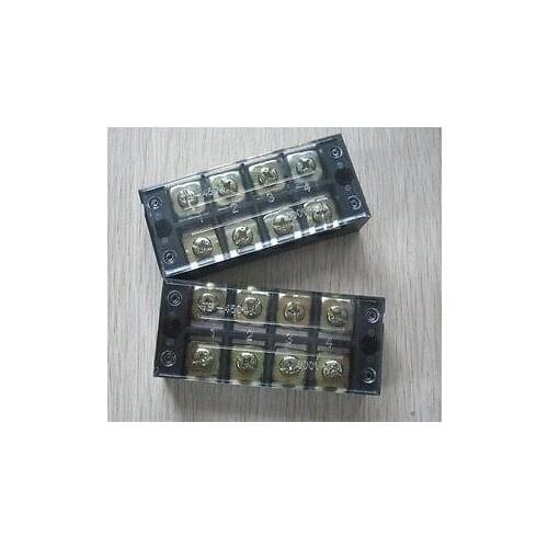 5pcs 600V 45A Double Row 4 Position Terminal TB4504