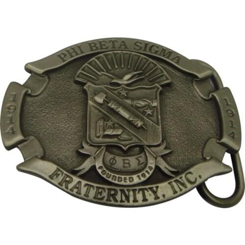 Customized full 3D engraving oval alloy belt buckle