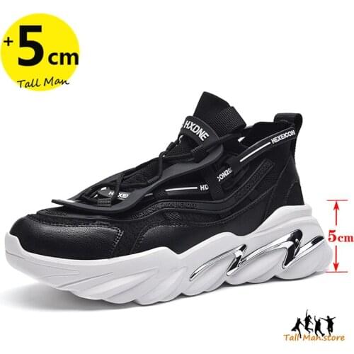 Summer Men Sneakers Height Increase Shoes Outdoor Shoes Sports Basketball Man Leisure Fashion Mesh