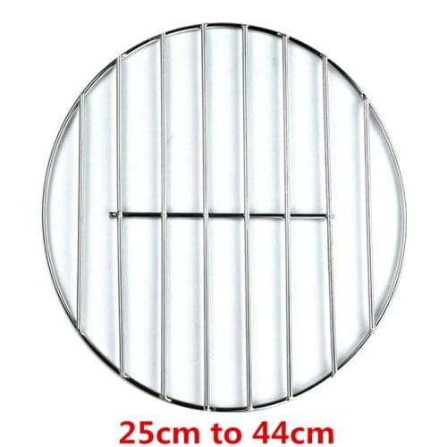 Stainless Steel round BBQ Grill Mesh Home Roast Nets Bacon Grill Tool Iron Nets barbecue accessories non-stick BBQ Mat Grid