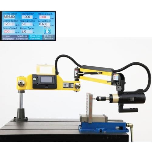 M3-M24 Overseas Warehouse CE Universal Type Electric Tapping Machine Electric Tapper Tapping Machine-working Threading Machine
