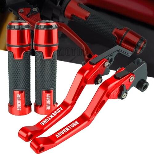 Motorcycle CNC Brake Clutch Levers Handlebar Handle Hand Grips For BMW F800GS Adventure 2008-2017 2011 2012 2013 2014 2015 2016