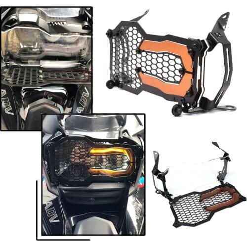 NEW Double layer protection Motorcycle Headlight Protector Grille Guard Cover Protection Grill For BMW R1200GS R1200 GS R1250GS