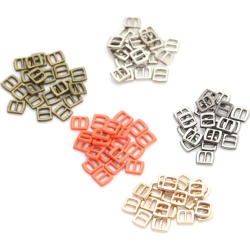 10pcs Mini Tri-glide 3 Mm Ultra-small Belt Buckle Doll Clothes Buttons Shoes Buckle Blyth Doll Clothing Accessory Furniture Toy