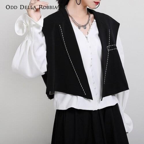 Женские короткие жилеты Odd Della Robbia China At AliExpress