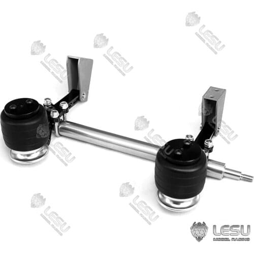 Air Suspension with Axle for LESU A0020 1/14 Hydraulic Trailer DIY TAMIYA Tractor Truck Model