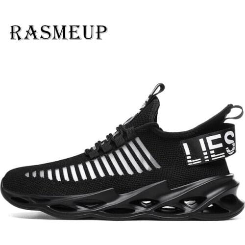 RASMEUP 2021 Women and Men Sneakers Breathable Running Shoes Outdoor Sport Fashion Comfortable Casual Couples Gym Mens Shoes