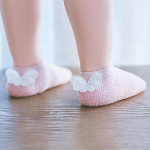 Comfortable Baby floor socks Girls Boys Cute Cartoon Non-slip Toddler Elastic Socks First Walker Shoes for Newborns 1-3 years