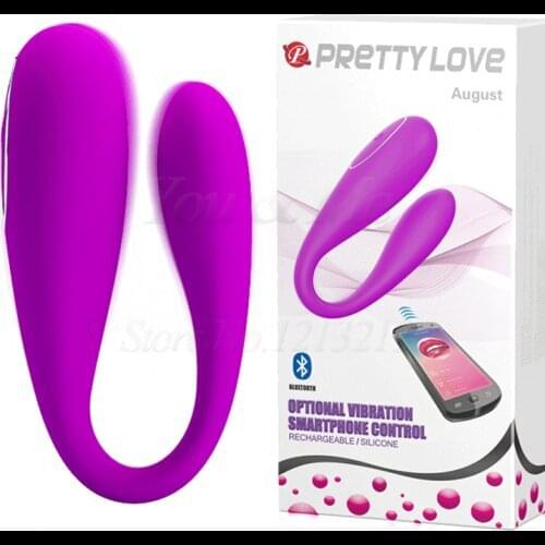 USB Bluetooth Connect App Control Pretty Love 12 Speeds Clitoris G Spot Vibrator We Strapon Vibrators For Woman Vibe Sex Toys